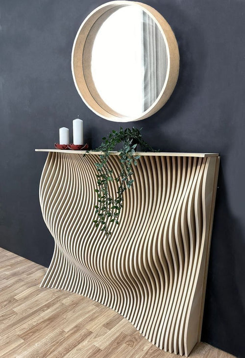 Console Paramétrique avec Miroir